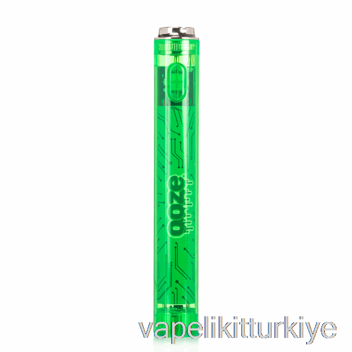 Elektronik Sigara Kalemi Vape Mate Sızıntısı Ince 400 Mah şeffaf 510 Vape Pil Balçık Yeşil